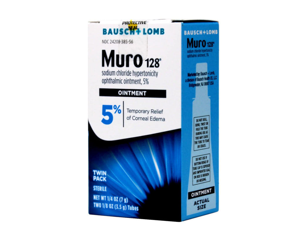 Bausch + Lomb Muro 128 Ophthalmic Ointment 5% NaCl

