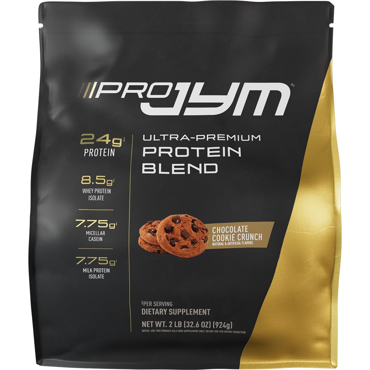 Pro JYM Protein Powder - Multi-Source Whey, Casein & Egg Protein Blend