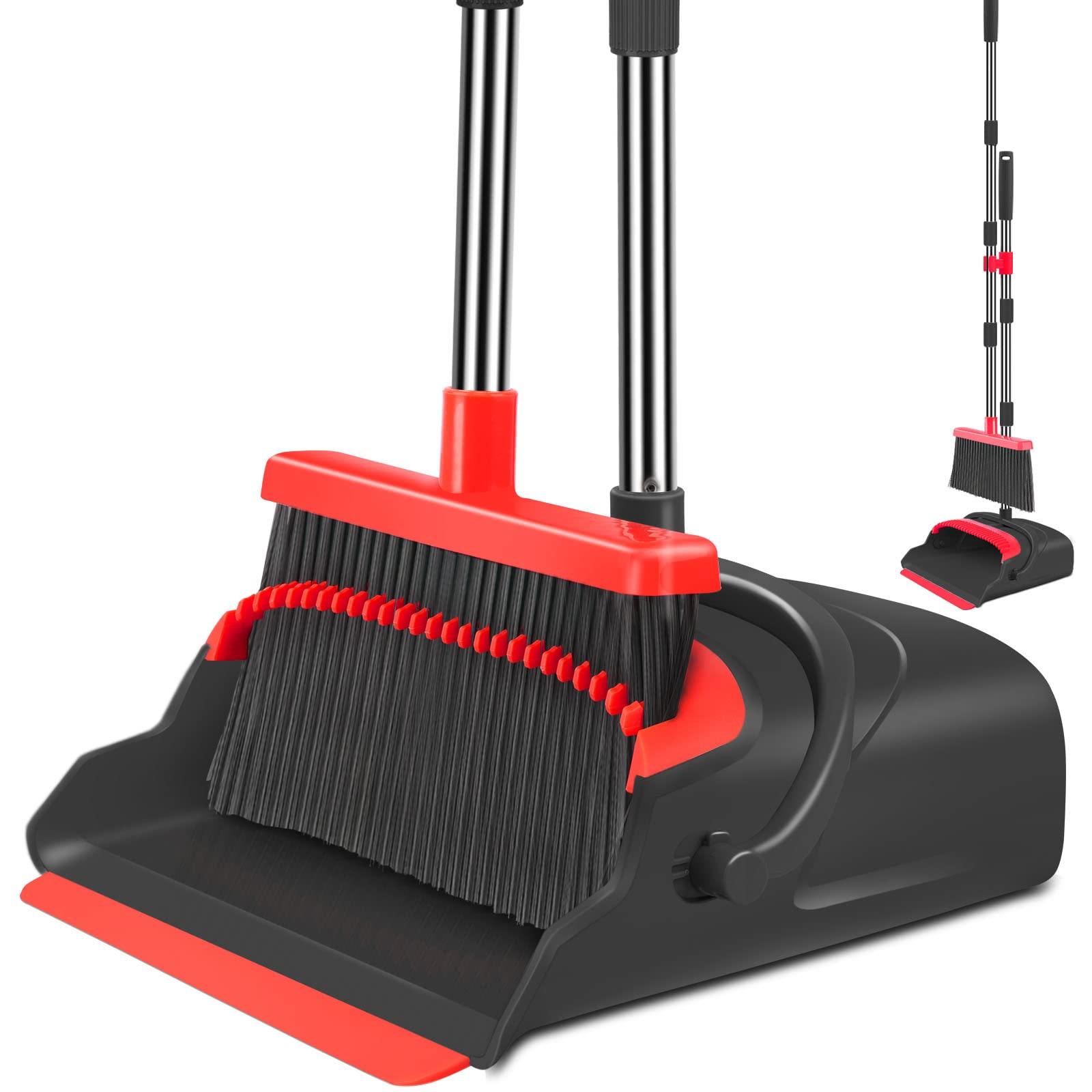 Kelamayi Extendable Broom and Dustpan Set

