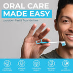 Brushee 4-in-1 Oral Care Tool | Paste, Brush, Floss & Pick

