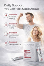Zooone NAD+ Supplement for Healthy Aging and Energy

