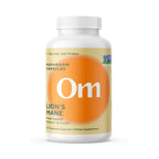 Om Lion’s Mane Mushroom Capsules for Brain Support

