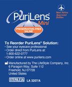 Purilens Mini Preservative-Free Contact Lens Saline

