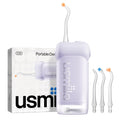 usmile C10 Portable Water Flosser for Travel - 95-Day Battery, 4 Modes, 180ml Tank