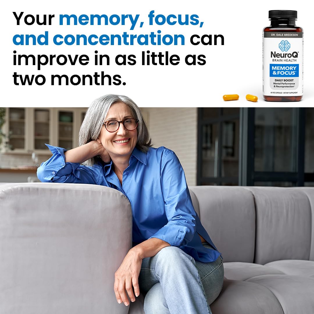 NeuroQ Memory & Focus Cognitive Support by Dr. Dale Bredesen

