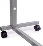 Vaunn Pneumatic Adjustable Overbed Table with Wheels

