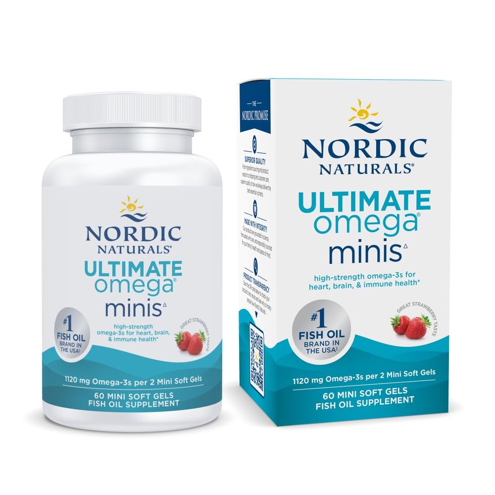 Nordic Naturals Ultimate Omega Omega-3 Fish Oil EPA & DHA