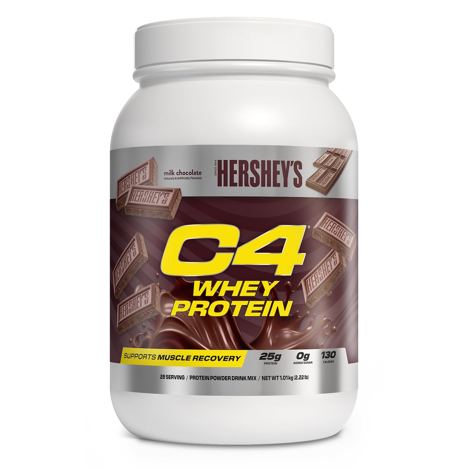 C4 Whey Protein Powder - 25g Protein, 0g Added Sugar