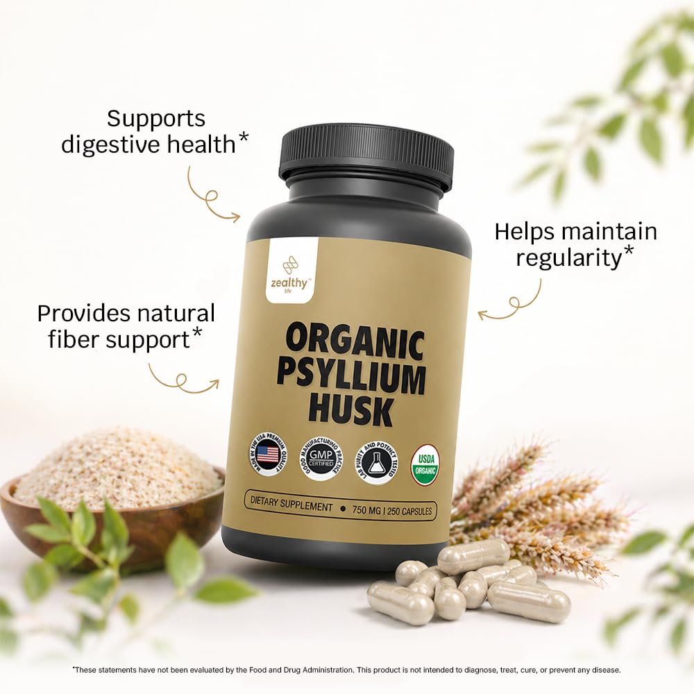 Zealthy Life Fiber Supplement for Gut Health


