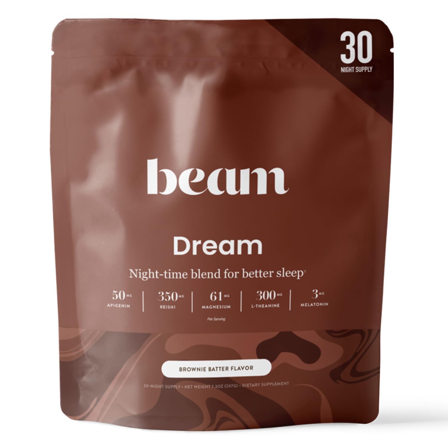 BEAM Dream Sleep Powder – Melatonin Sleep Aid

