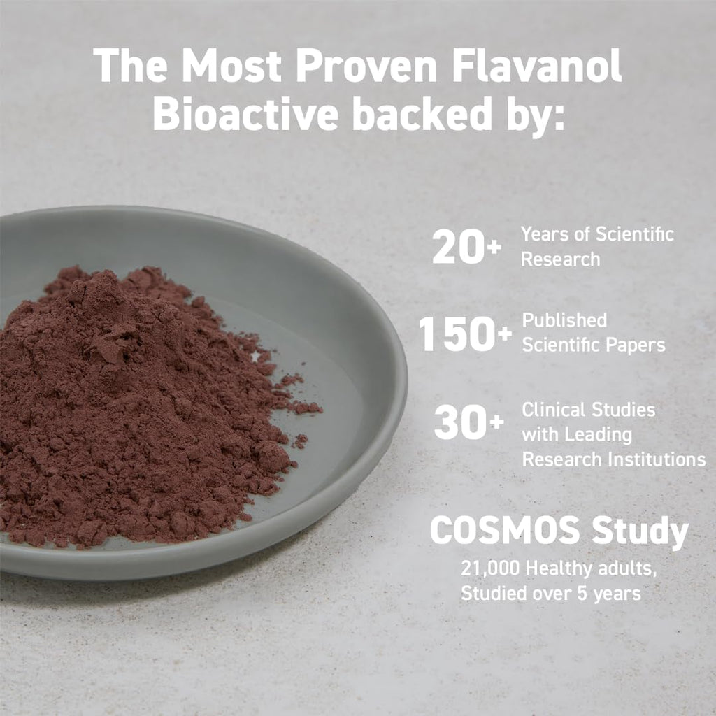 CocoaVia Cocoa Flavanols 500mg – Heart & Brain Support

