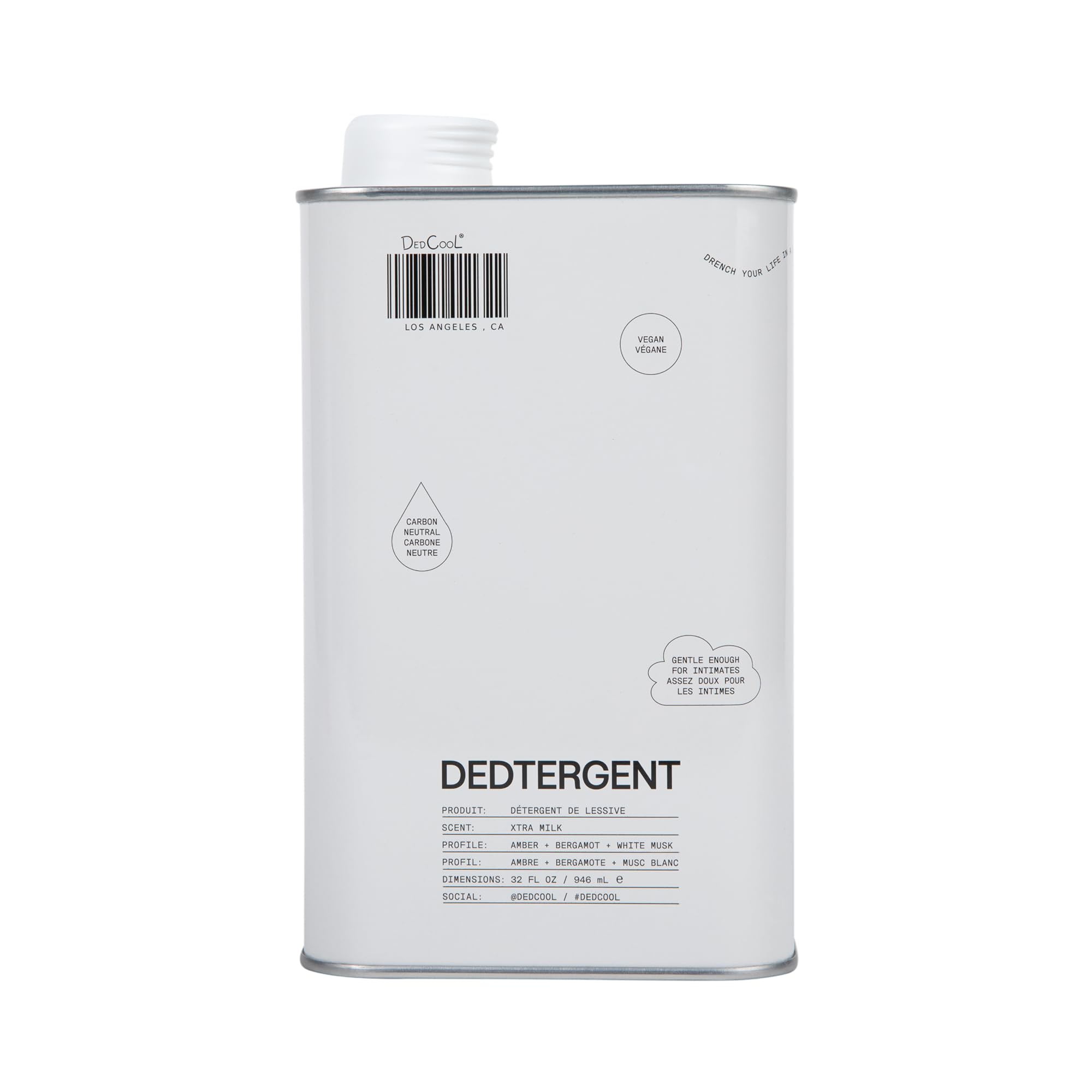 DedCool Liquid Laundry Detergent - Plant-Based Cleaning

