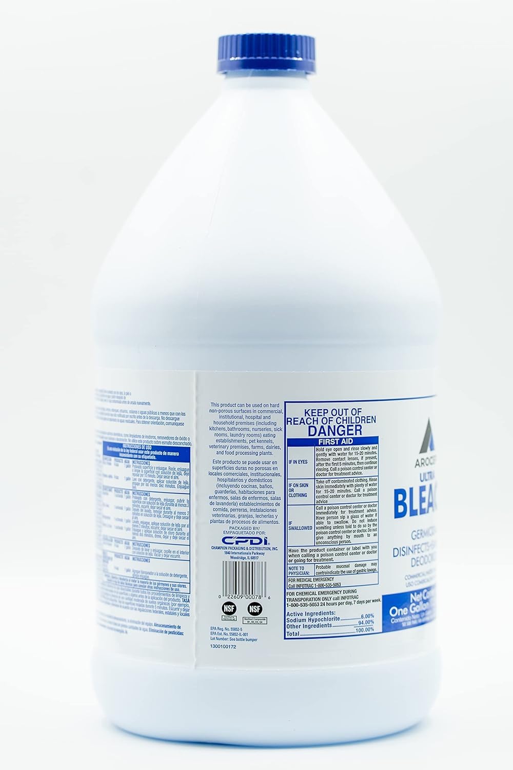 Ultra Germicidal Liquid Bleach for Laundry & Sanitation

