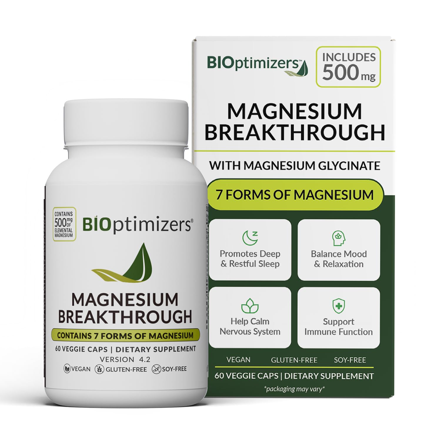 BIOptimizers Magnesium Breakthrough - Sleep & Cognitive Support


