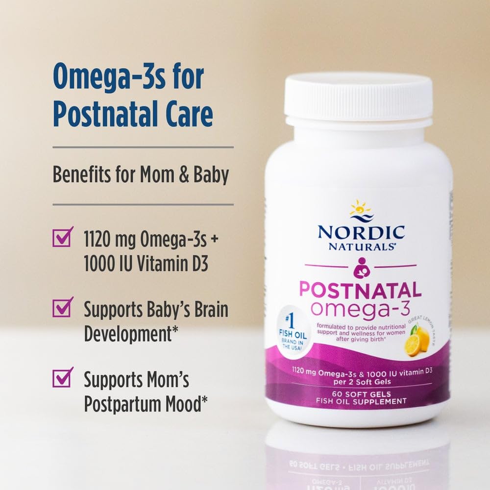 Nordic Naturals Postnatal Omega-3

