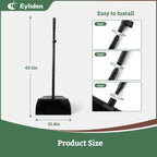 Eyliden Upright Large Commercial Dustpan with Comb Teeth

