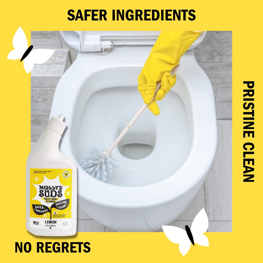 Molly's Suds Toilet Bowl Cleaner - Plant-Based Gel

