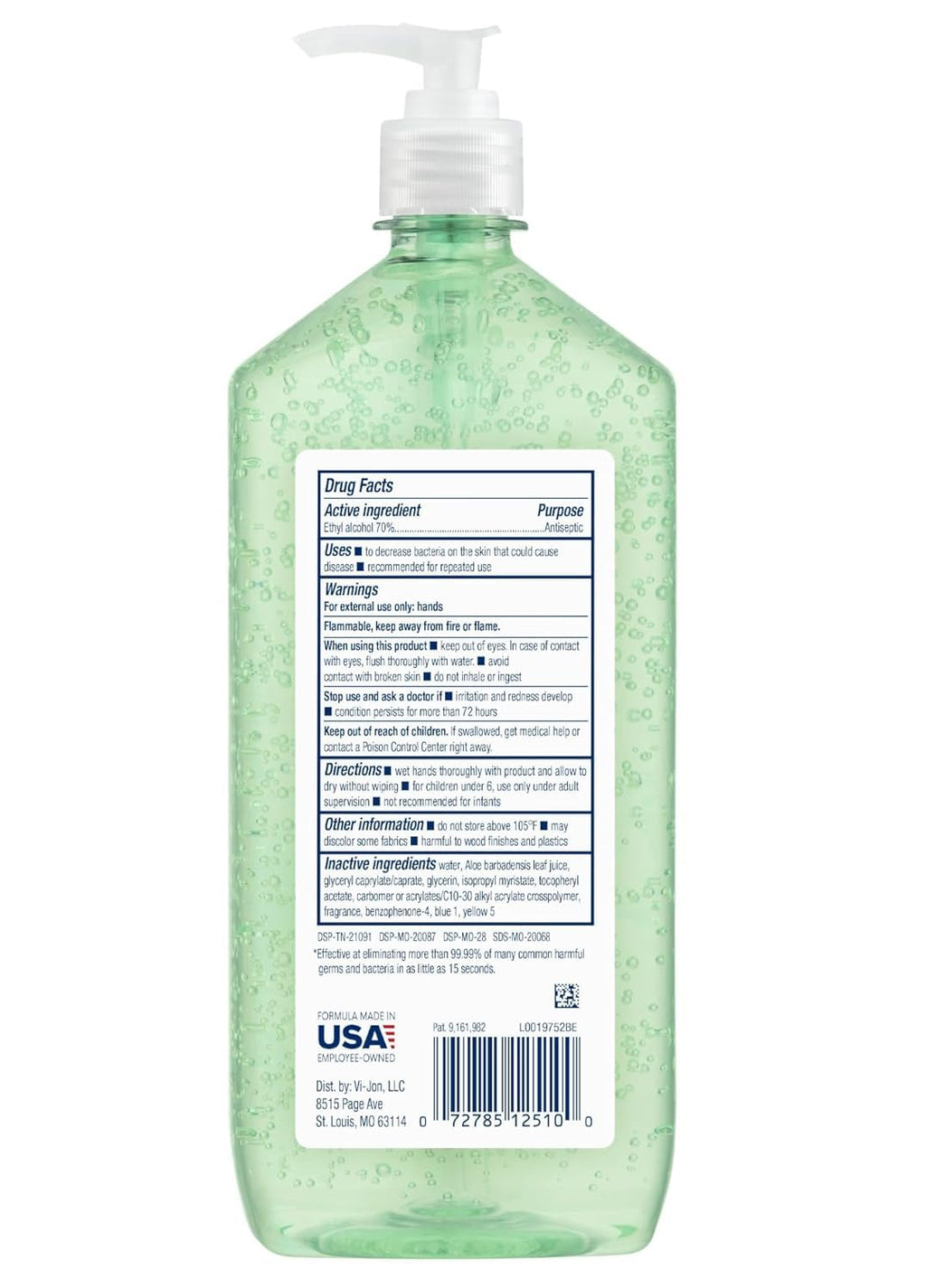 Germ-X Advanced Hand Sanitizer with Aloe & Vitamin E - Gel

