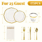 Disposable Plastic Dinnerware Set Glowserve

