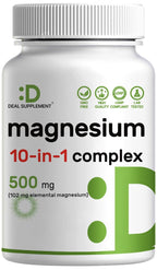 Magnesium Complex 500mg Chelated Supplement


