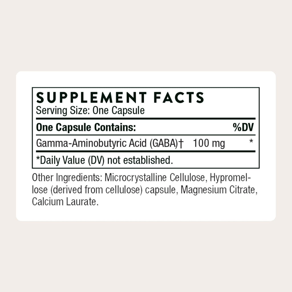 Thorne PharmaGABA GABA Supplement | Calm Mind Sleep Support

