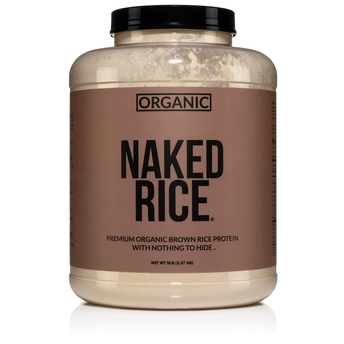 Naked Rice Organic Brown Rice Protein Powder - Plant-Based, Gluten Free & Soy Free