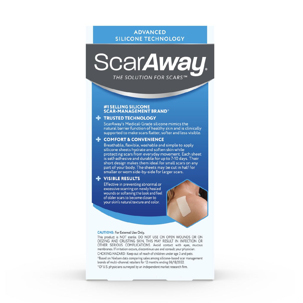 ScarAway Silicone Scar Sheets – Medical-Grade Treatment

