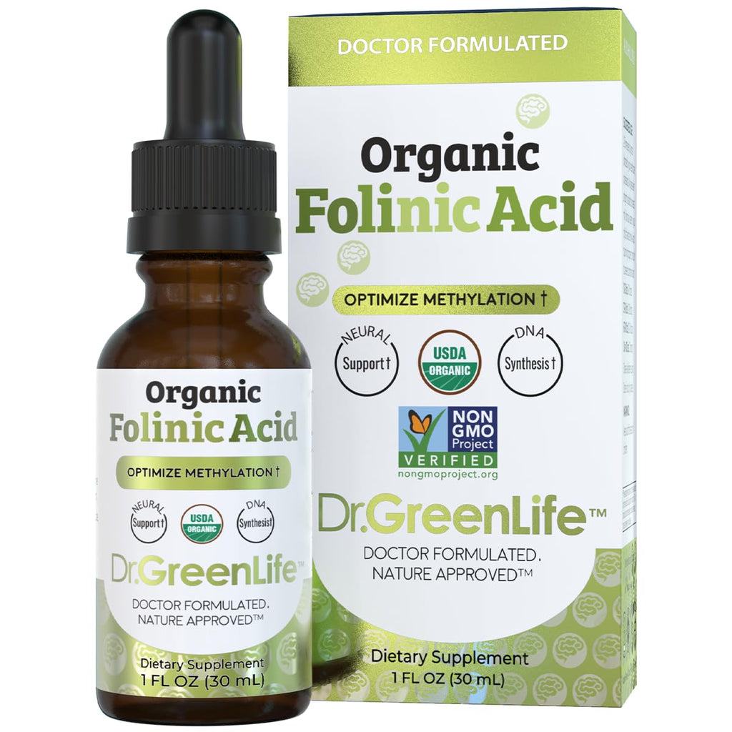 Folinic Acid Liquid Drops by Dr. Green Mom


