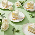 Festiva Disposable Dessert Plates with Forks

