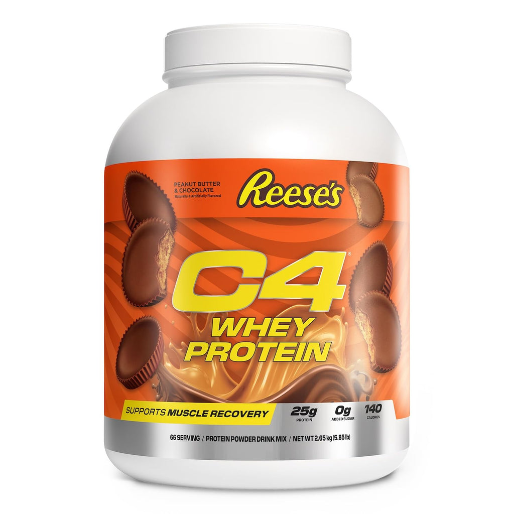 C4 Whey Protein Powder - 25g Protein, 0g Sugar

