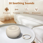 White Noise Machine Portable Travel Rechargeable

