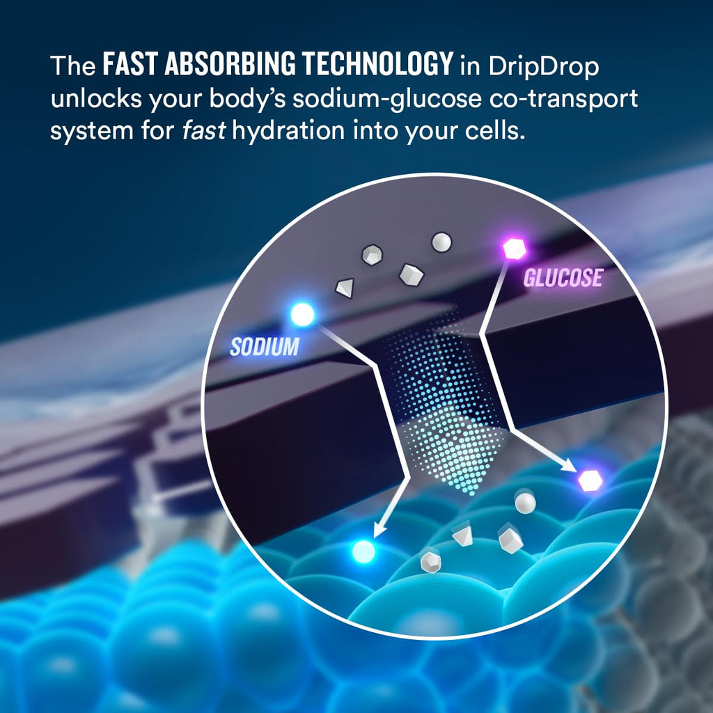 DripDrop Hydration Packets - Electrolyte Powder Drink Mix

