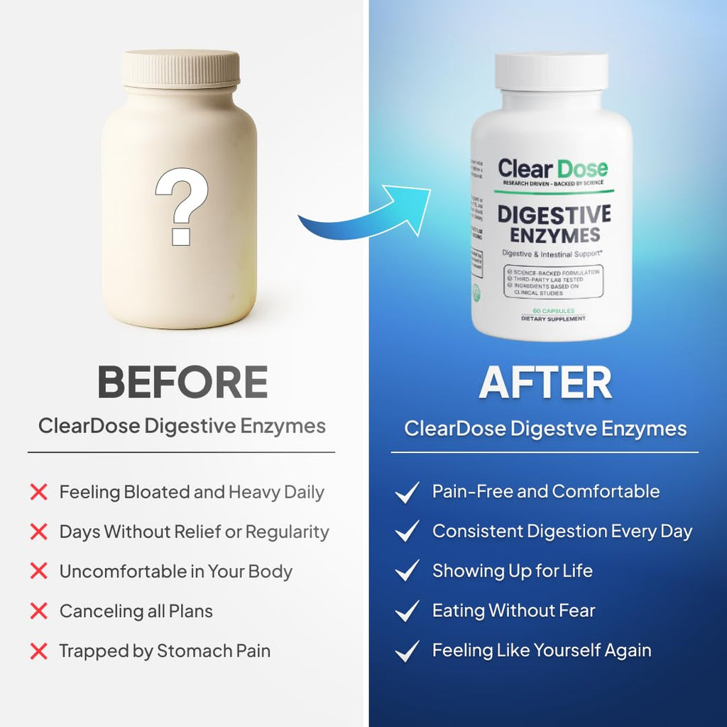ClearDose Digestive Enzymes with Probiotics

