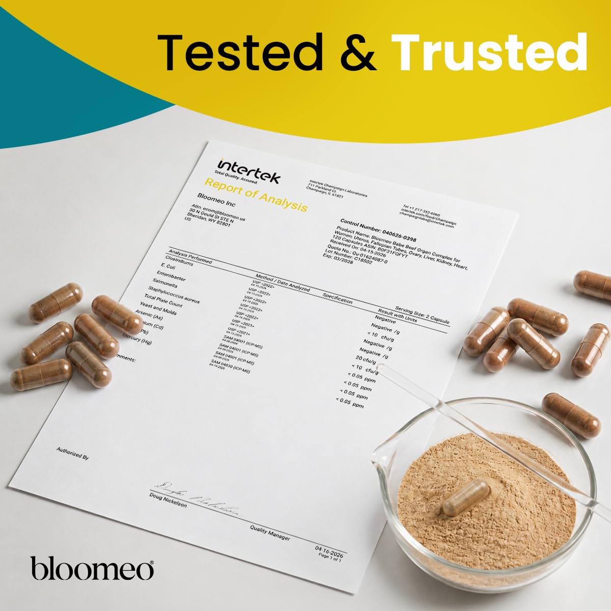 Beef Organ Supplement for Women - Hormone Balance

