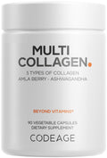 Codeage Multi Collagen Peptides Capsules with 5 Types