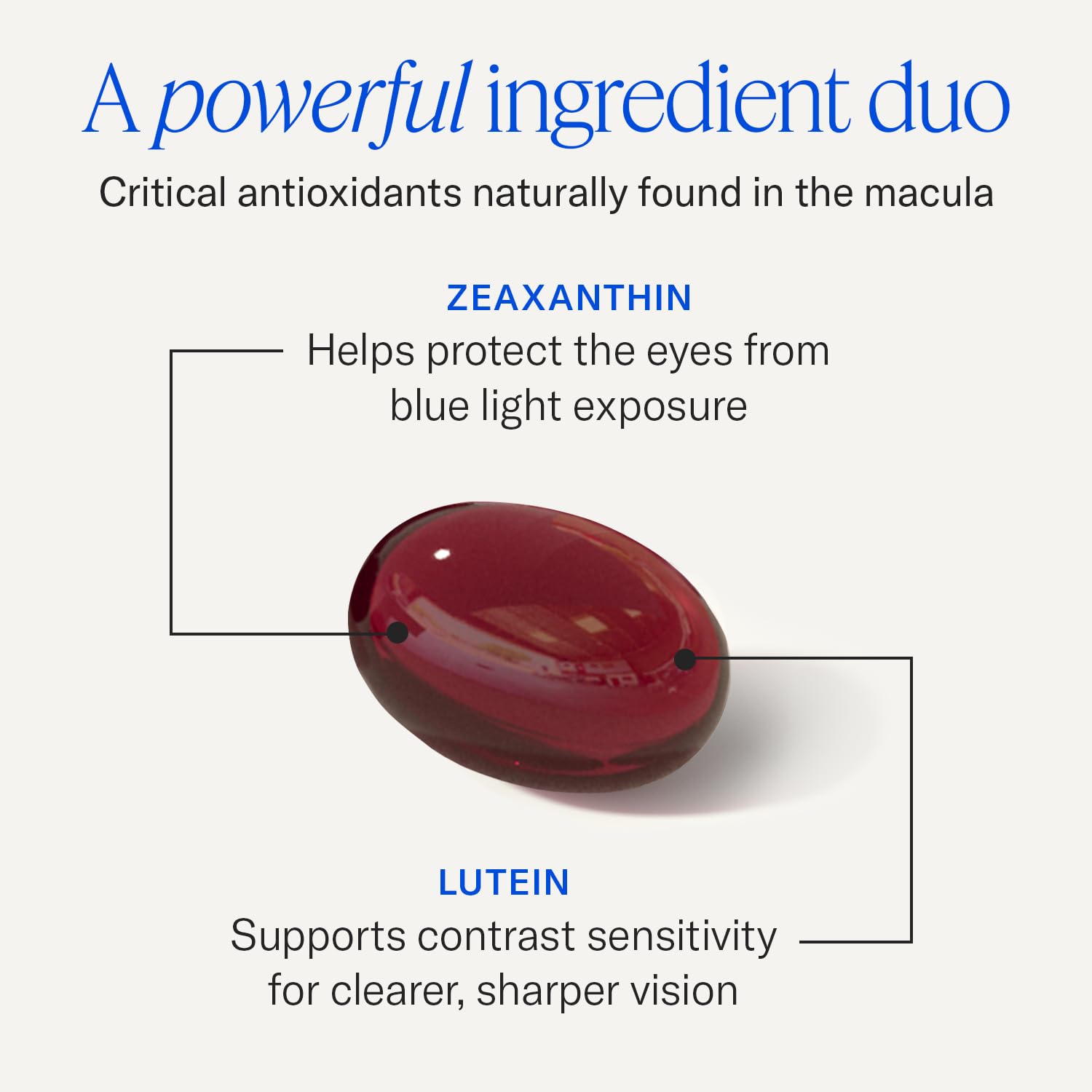 EyePromise Zeaxanthin + Lutein Eye Health Supplements

