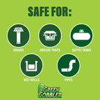 Green Gobbler Enzymatic Drain Cleaner for Grease & Septic

