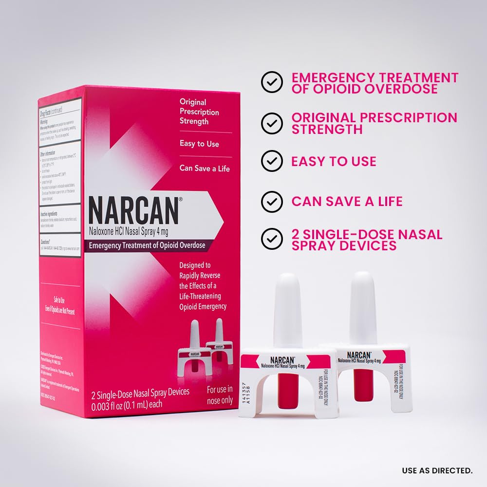 NARCAN Nasal Spray for Opioid Overdose | Emergency Treatment

