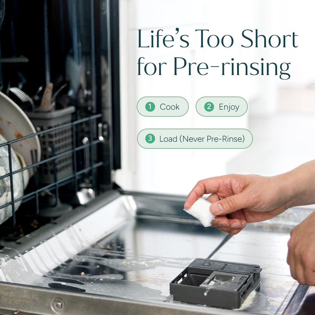 Puracy Dishwasher Pods - Natural Enzyme-Powered Dish Tabs

