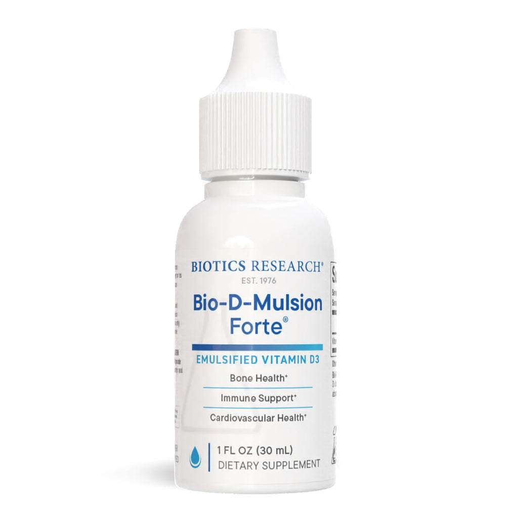 Biotics Research Bio-D-Mulsion Forte Vitamin D Drops 4000 IU Liquid