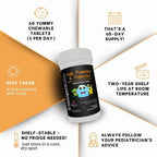 Intelligent Labs Kids Probiotics with Prebiotics - Chewables


