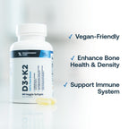 Transparent Labs Vitamin D3 K2 Supplement | Immune & Bone

