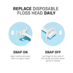 Reach Ultraclean Access Flosser Refill Heads | Durable

