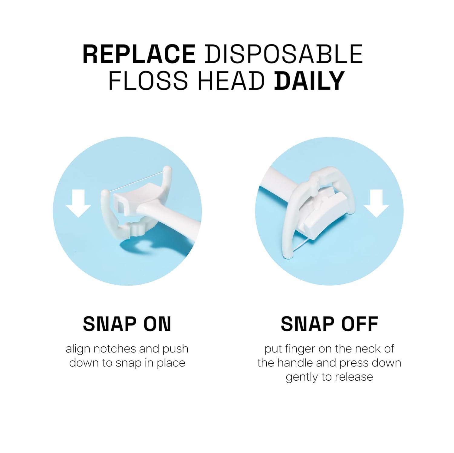 Reach Ultraclean Access Flosser Refill Heads | Durable

