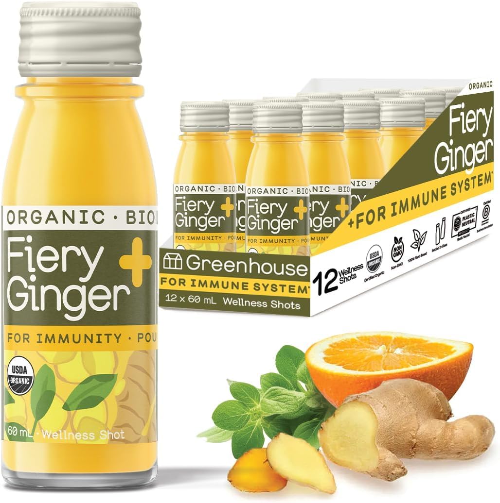 Greenhouse Juice Immunity Shot – Organic Cold-Pressed Wellness