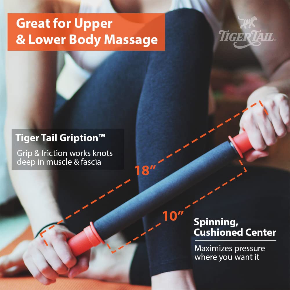 Tiger Tail Handheld Massage Stick for Deep Tissue | USA Made

