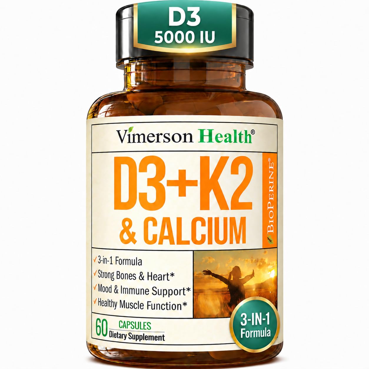 Bone Health Dietary Supplement | Immune & Muscle Support

