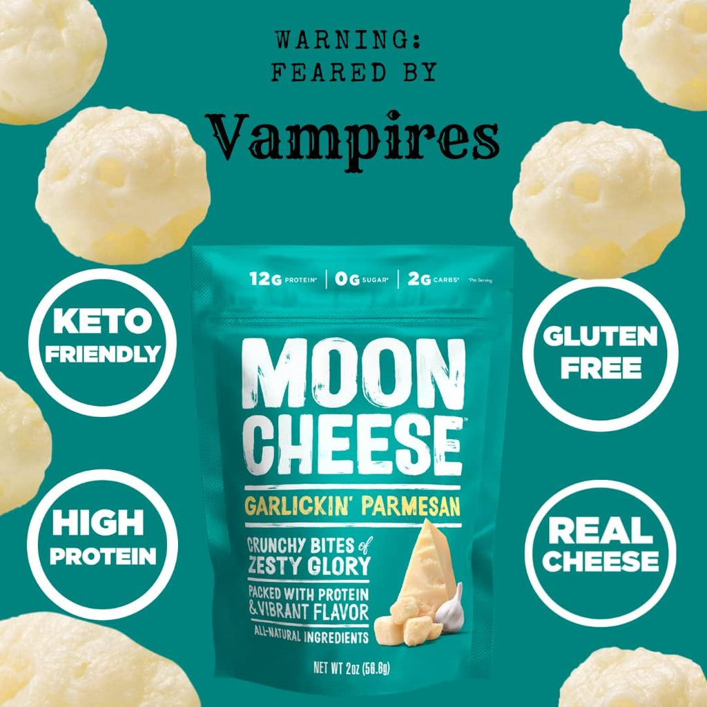 Moon Cheese Variety Pack - 100% Real Cheese Snack

