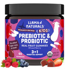 Llama Naturals Kids Probiotic Gummies with Prebiotic Fiber

