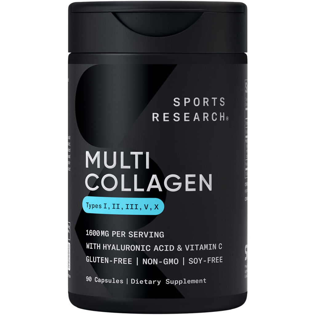 Sports Research Joint & Skin Support Capsules | Hyaluronic Acid

